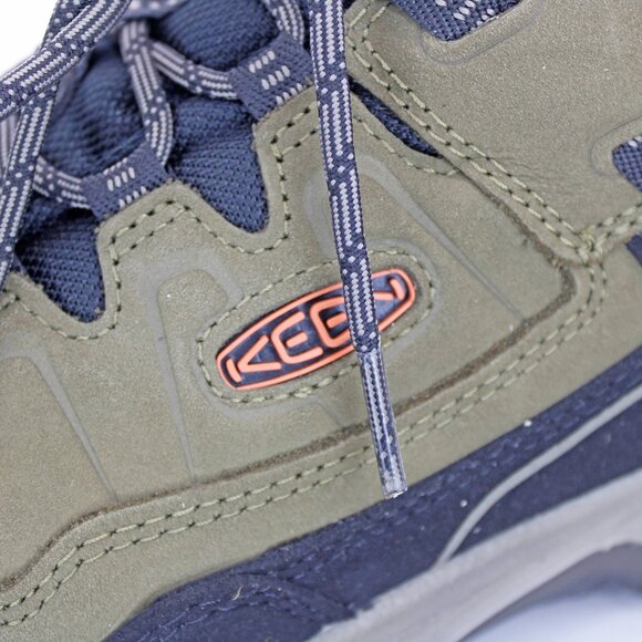 Men's Targhee IV Wide Waterproof Hiking Shoe | Sea Turtle/Roasted Peca - Picture 6 of 11